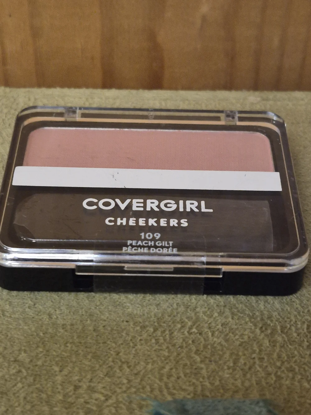 CoverGirl Cheekers Blush 109 Peach Gilt - Soft Peach Pink